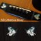 Guitar Bridge Inlay Sticker Butterfly (AB) 2 pcs/set
