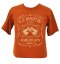 Martin Dual Guitar Design T-Shirt - Rust Red
