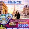 ฝรั่งเศส ปารีส (ล่องเรือบาโต มูช พระราชวังแวร์ซายน์ ช้อปปิ้ง GALLERIE LAFAYETTE) 6 วัน 4 คืน-WY
