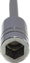 Hex nut driver 5.5mm. ไขควงขันน็อตหัวมิลหกเหลี่ยม