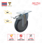 Bánh xe cao su chống tĩnh điện xoay khóa, bánh xe dẫn điện - Pareo