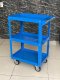Xe đẩy dụng cụ thép 3 tầng size M 200kg, xe đẩy 3 tầng thép - Happy Move