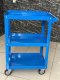 Xe đẩy dụng cụ thép 3 tầng size M 200kg, xe đẩy 3 tầng thép - Happy Move
