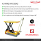 Xe nâng mặt bàn 300kg, xe nâng bàn, xe nâng thủy lực  - Happy Move