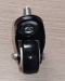 Bánh xe pvc đen cọc vít