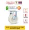 BÁNH XE TẢI NẶNG NYLON CÀNG INOX 304 CỐ ĐỊNH, BÁNH XE CHO NHÀ MÁY THỰC PHẨM, DƯỢC PHẨM,.. - PAREO