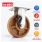 Bánh xe đẩy chịu nhiệt 280°C càng cố định