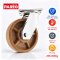 Bánh xe chịu nhiệt 280 độ , bánh xe xoay, vòng bi, chân đế dày, tải trọng 250-450kg HOH MAX PAREO
