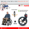 Bánh xe dành cho xe lăn đường kính 150mm, bánh trước xe lăn - PAREO
