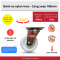 Bánh xe đẩy Nylon, Bánh xe PA càng inox 304 xoay 360 độ. Kích thước 75mm,100mm,125mm thương hiệu PAREO