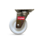 Bánh xe đẩy Nylon, Bánh xe PA càng inox 304 xoay 360 độ. Kích thước 75mm,100mm,125mm thương hiệu PAREO