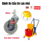 Bánh xe thay thế của xe vắt cây lau nhà, bánh xe phụ kiện xe lau nhà, bánh xe lau nhà 3 inch  - PAREO