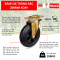 Bánh xe thùng rác 660 Lít | Bánh xe thùng rác 200mm | Bánh xe thùng rác 8 inch xoay 360 độ | Phụ kiện bánh xe thùng rác PAREO