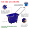Giỏ siêu thị có bánh xe 45L - Happy Move