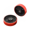 Bánh xe nâng tay PU 180x50mm, Bánh xe nâng tay PU màu đỏ - PAREO