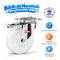 Bánh xe đẩy  Nylon 6 càng inox xoay có khóa, bánh xe càng inox, bánh xe cho kho lạnh, nhà máy thực phẩm,.. - Pareo