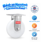 Bánh xe đẩy Nylon càng Inox 304 cố định, bánh xe cho nhà máy thực phẩm, dược phẩm,... - Pareo