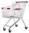 Xe đẩy hàng siêu thị 60 lít