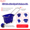 Giỏ nhựa đựng đồ có bánh xe  45 L- Happy Move