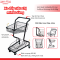 Xe đẩy siêu thị mini 2 tầng màu đen, xe đẩy nhỏ cho siêu thị - Happy Move
