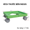 Giá đỡ bình chữa cháy có bánh xe, có khóa an toàn - HAPPY MOVE