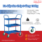 Xe đẩy sàn thép 3 tầng 100kg - Happy Move