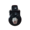 Bánh xe PVC 50mm cọc vít màu đen - hãng Pareo