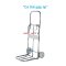 XE ĐẨY SFT 2 BÁNH GẤP GỌN 90kgs - HAPPY MOVE