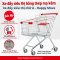 Xe đẩy siêu thị 60 lít