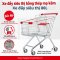 Xe đẩy siêu thị  80 lít