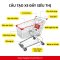 Xe đẩy hang siêu thị 100L
