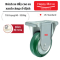 Bánh xe cao su xanh Shenpai,Bánh xe cao su xanh Nhật Bản càng cố định