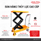 Xe nâng bàn 800kg với khả năng nâng cực cao lên đến 1,5 mét - Happy Move