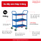 Xe đẩy sàn thép 3 tầng 100kg - Happy Move
