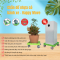Chân đế có bánh xe, đế có bánh xe cho quạt, máy lọc không khí, chậu cây, có bánh xe và phanh, Happy Move