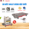 Xe đẩy Fibertech sàn nhựa có bánh xe, xe đẩy hàng không tay cầm, xe đẩy Dolly, tải trọng 100kg, dùng trong gia đình - Happy Move