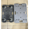 Xe đẩy sàn nhựa 4 bánh, xe đẩy Dolly có bánh xe, xe đẩy Fibertech không tay cầm với tải trọng 100-150 kg, xe đẩy có thể mở rộng, mẫu có bánh xe PU trong suốt - Happy Move
