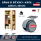Bánh xe đồ nội thất 38, 50mm, bánh xe bàn, bánh xe tủ, bánh xe giường, bánh xe ghế văn phòng, đế xoay, nắp bánh xe không thể tháo rời, thương hiệu PAREO
