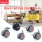 Bánh xe 2 inch (50mm) dùng cho đồ nội thất, bánh xe bàn, bánh xe tủ, bánh xe ghế văn phòng.  Thương hiệu: PAREO