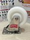 Bánh xe đẩy Nylon, Bánh xe PA càng inox 304 xoay 360 độ. Kích thước 75mm,100mm,125mm thương hiệu PAREO