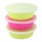Pappu 3 Pack Feeding bowl with lid Mix Color