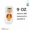 Pappu 9 OZ  BOTTLE WITH HOOD CAP INSERT & SILICONE NIPPLE