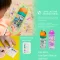 MARCUS & MARCUS กระติกน้ำหลอดดูด Antibacterial Tritan Straw Bottle 400ml.