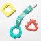 ยางกัด Mombella Educational Geometry Animal Teethers