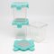 MARCUS & MARCUS - TRITAN AIR TIGHT CONTAINERS - 8 Oz x 3 pcs.