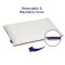 CLEVAMAMA หมอนเด็กแรกเกิด รุ่น Pram Pillow (20x30 cm) (0m+)