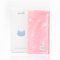 ผ้าห่มห่อตัว Swaddling Blanket สีชมพู evoli (115×115 cm) (0-3m)