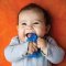 BABY BANANA แปรงสีฟันสำหรับเด็กแรกเกิด SHARKY (3m+)