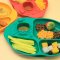 MARCUS & MARCUS ถาดอาหาร Yummy dips suction divided plate