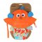 Zoocchini Baby swim diaper & Sun hat Set - Fish